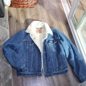 Levis Vintage Sherpa Jean Jacket